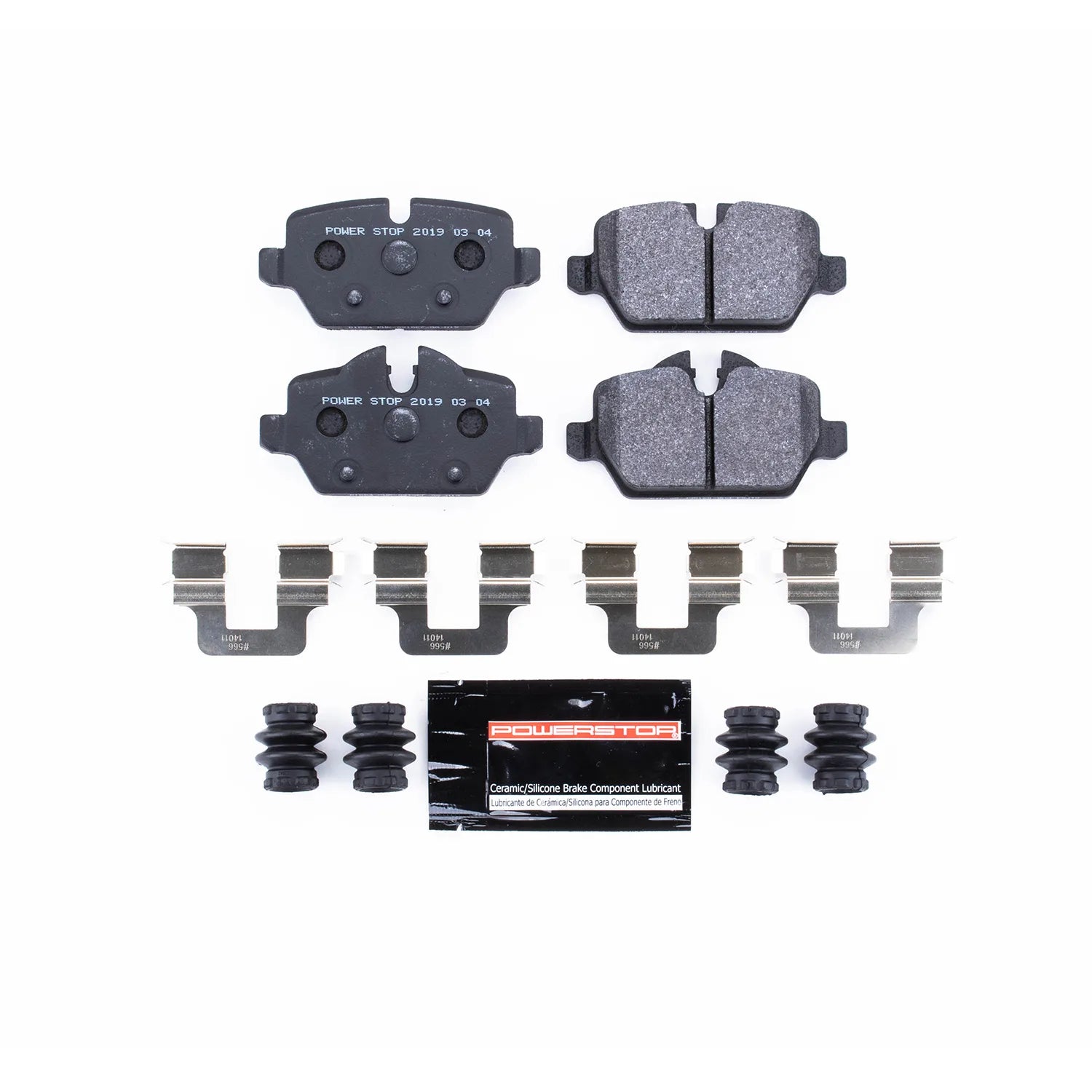 Power Stop PSA-1554 2011-2016 Mini Cooper Countryman Disc Brake Pad Set