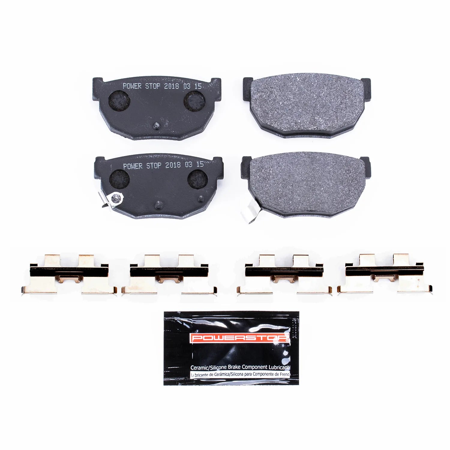Power Stop PSA-230 1989-1998 Nissan 240SX Disc Brake Pad Set