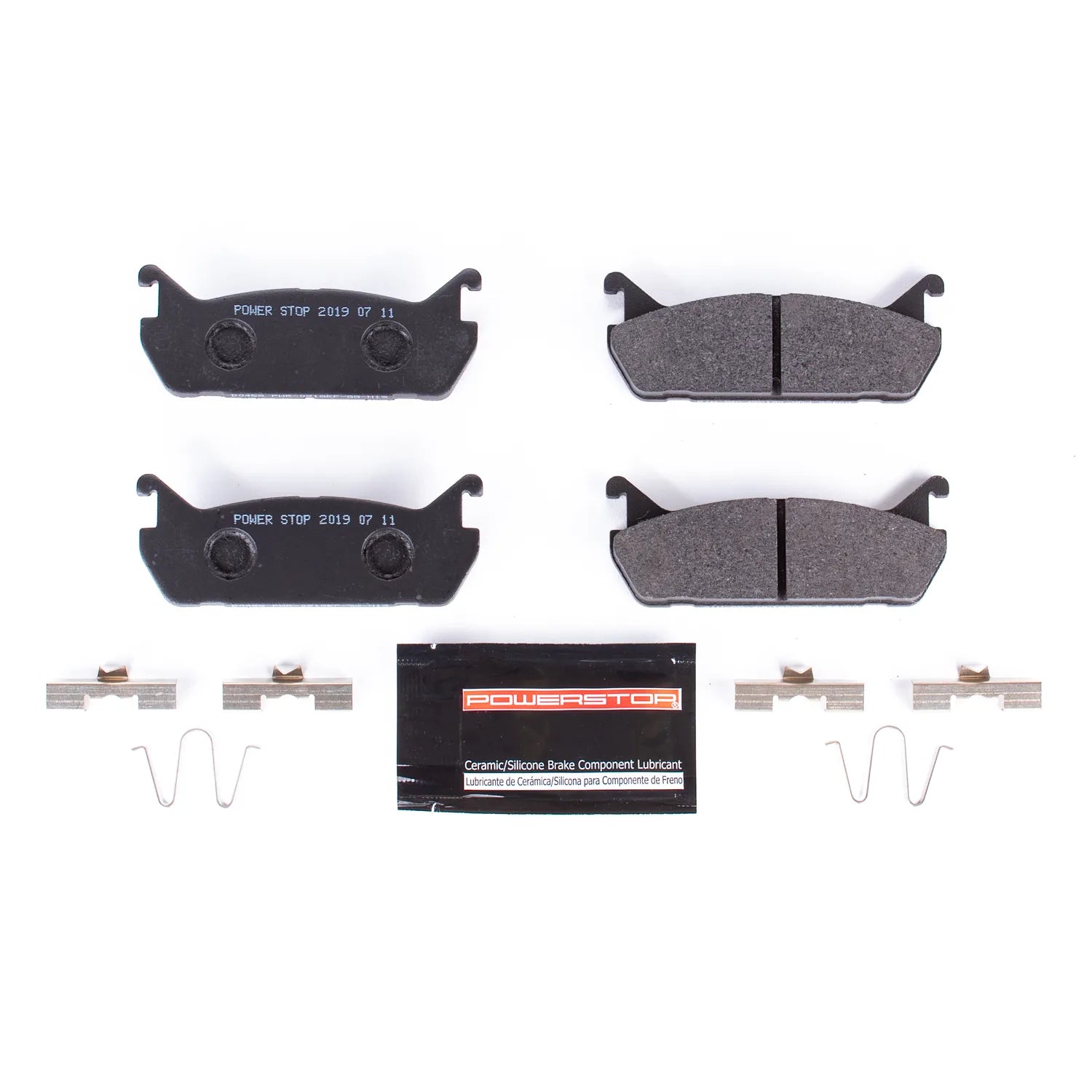 Power Stop PSA-458 1991-1996 Ford Escort Disc Brake Pad Set