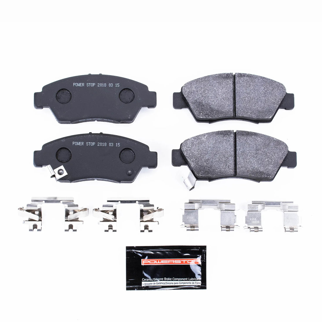 Power Stop PSA-621 2007-2008 Honda Fit Disc Brake Pad Set