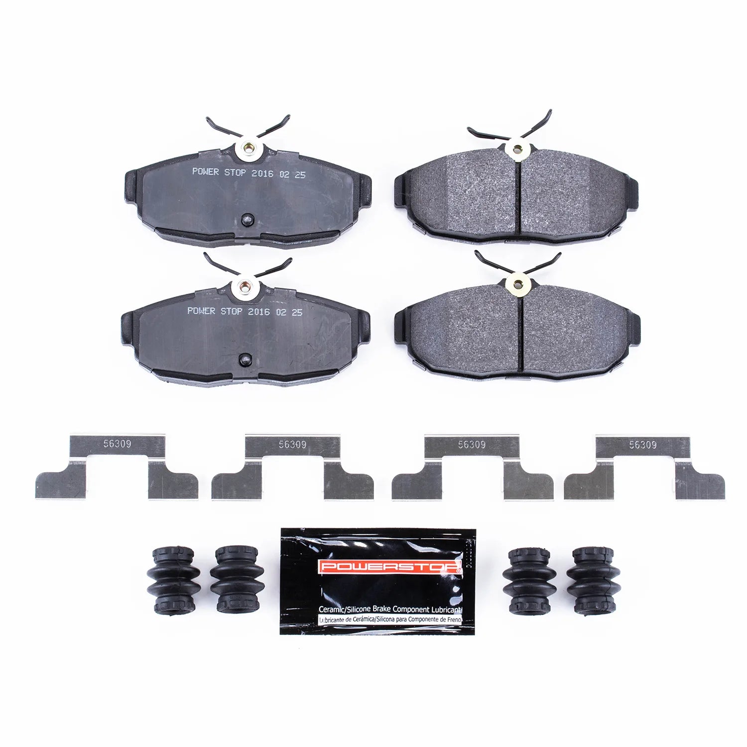 Power Stop PST-1082 2005-2012 Ford Mustang Disc Brake Pad Set