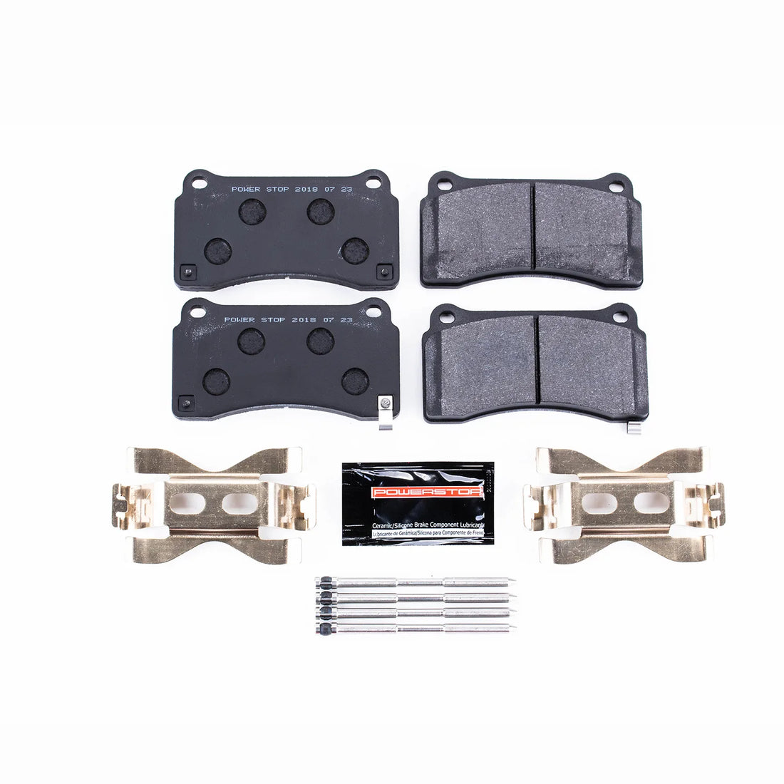 Power Stop PST-1383 2009-2024 Nissan GT-R Disc Brake Pad Set