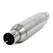 MBRP R1012 - Exhaust Resonator 2.5 Inch Inlet/Outlet 16 Inch Body 20 Inch Overall T304 Stainless Steel MBRP 2