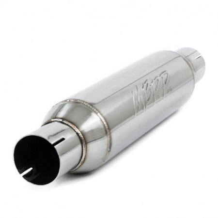 MBRP R1012 - Exhaust Resonator 2.5 Inch Inlet/Outlet 16 Inch Body 20 Inch Overall T304 Stainless Steel MBRP 2