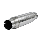 MBRP R1013 - Exhaust Resonator 3 Inch Inlet/Outlet16 Inch Body 20 Inch Overall T304 Stainless Steel MBRP 1