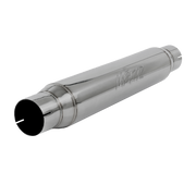 MBRP R1017 - Exhaust Resonator 3 Inch Inlet/Outlet 22 Inch Body 26 Inch Overall T304 Stainless Steel MBRP 1