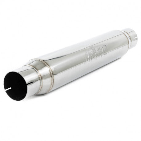 MBRP R1017 - Exhaust Resonator 3 Inch Inlet/Outlet 22 Inch Body 26 Inch Overall T304 Stainless Steel MBRP 2
