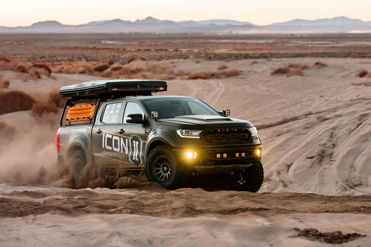 ICON Vehicle Dynamics K93207TA - 19-21 FORD RANGER 0-3.5" STAGE 7 SUSPENSION SYSTEM W TUBULAR UCA AL KNUCKLE
