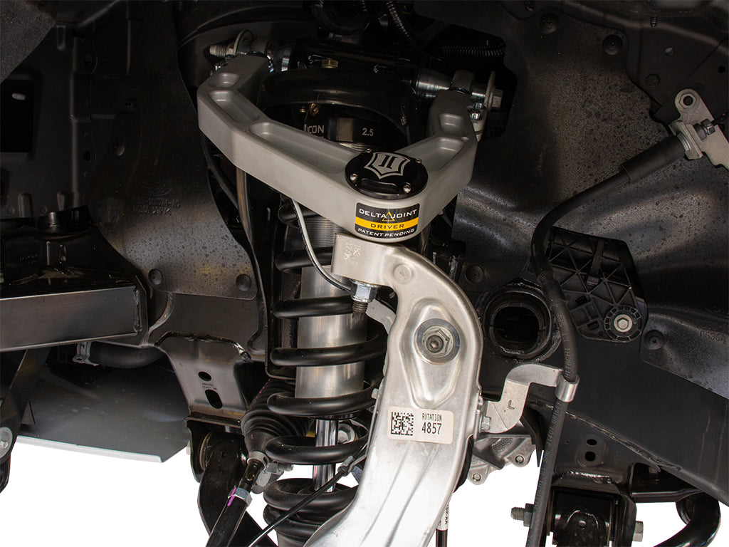ICON Vehicle Dynamics 98520DJ - 19-21 RANGER BILLET UCA DJ KIT (AL KNUCKLE ONLY) 3