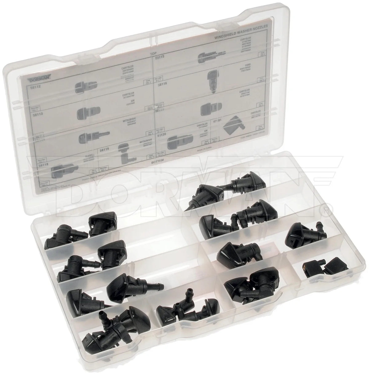 Dorman 030-999 Windshield Washer Nozzle Assortment