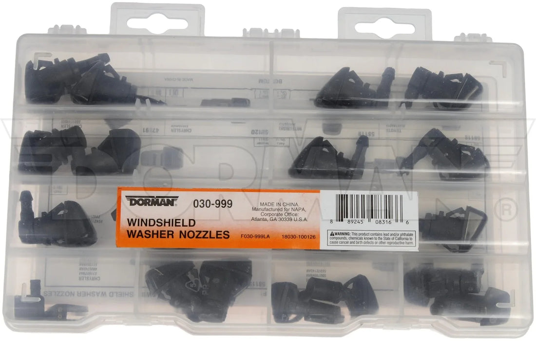 Dorman 030-999 Windshield Washer Nozzle Assortment
