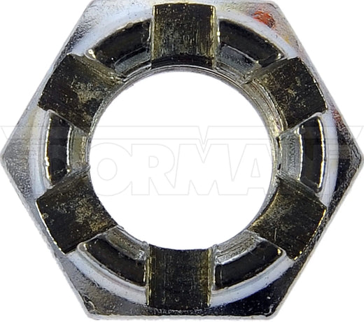 Dorman 220-013BX Hex Nut-Castellated-Thread Size; 7/16-20, Height; 11/16 In.