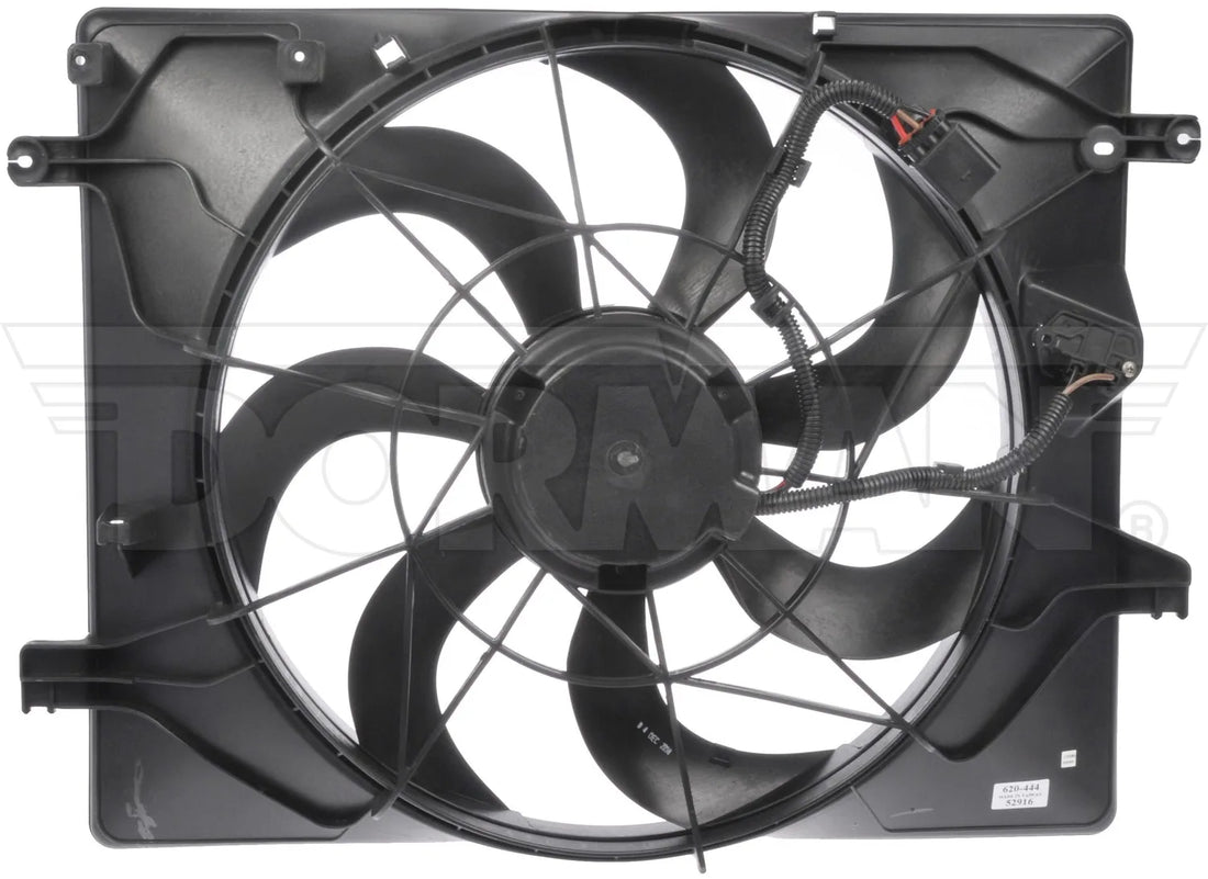 Dorman 620-444 2010-2012 Hyundai Genesis Coupe Engine Cooling Fan Assembly