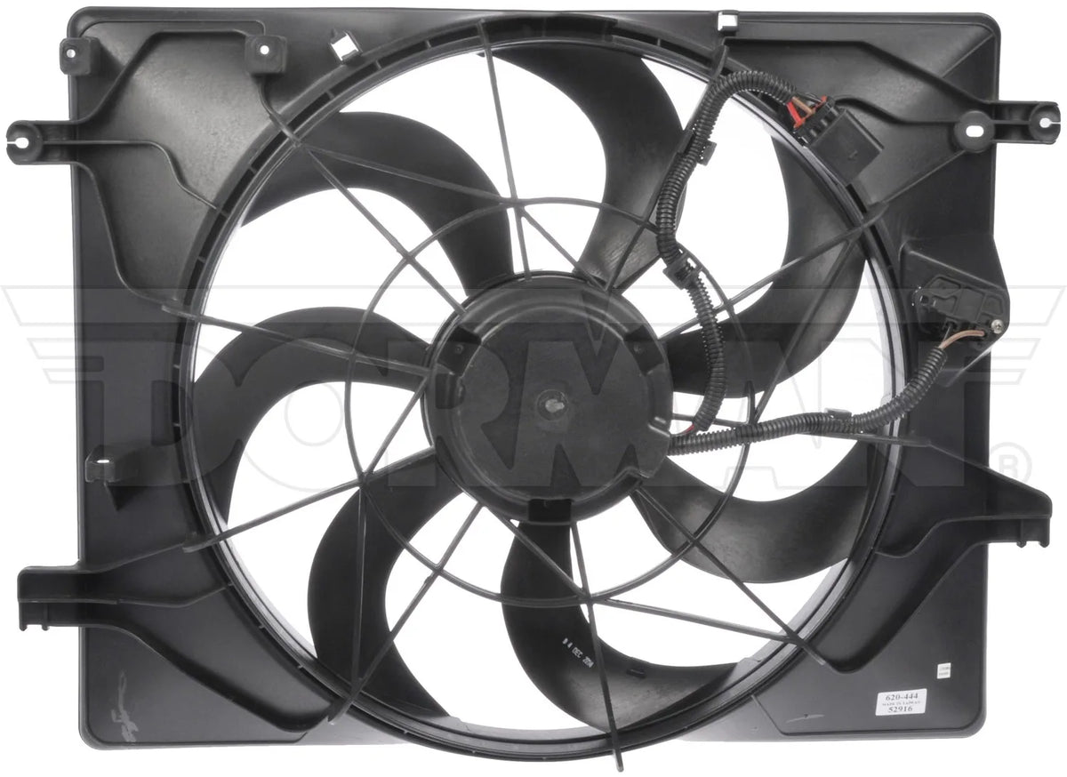 Dorman 620-444 2010-2012 Hyundai Genesis Coupe Engine Cooling Fan Assembly