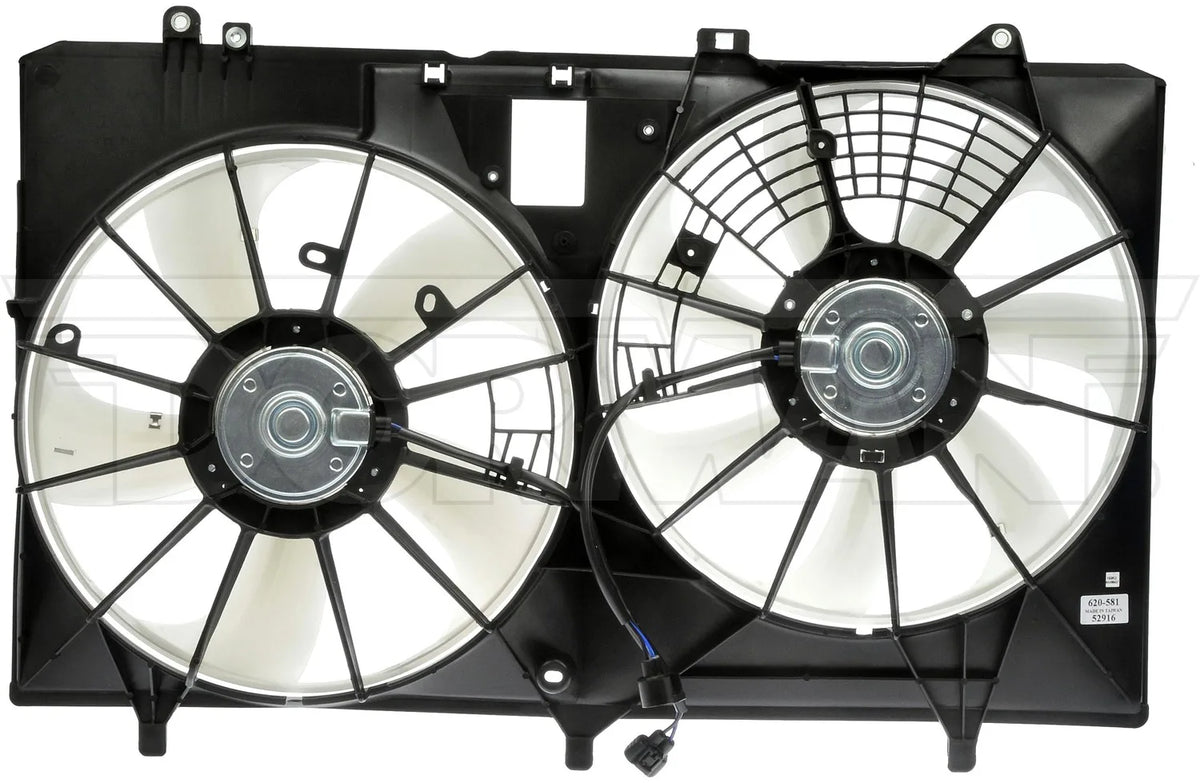 Dorman 620-581 2011-2016 Toyota Sienna Engine Cooling Fan Assembly