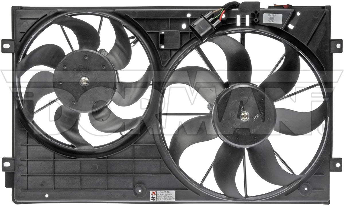 Dorman 620-843 2014-2020 Volkswagen Caddy Engine Cooling Fan Assembly