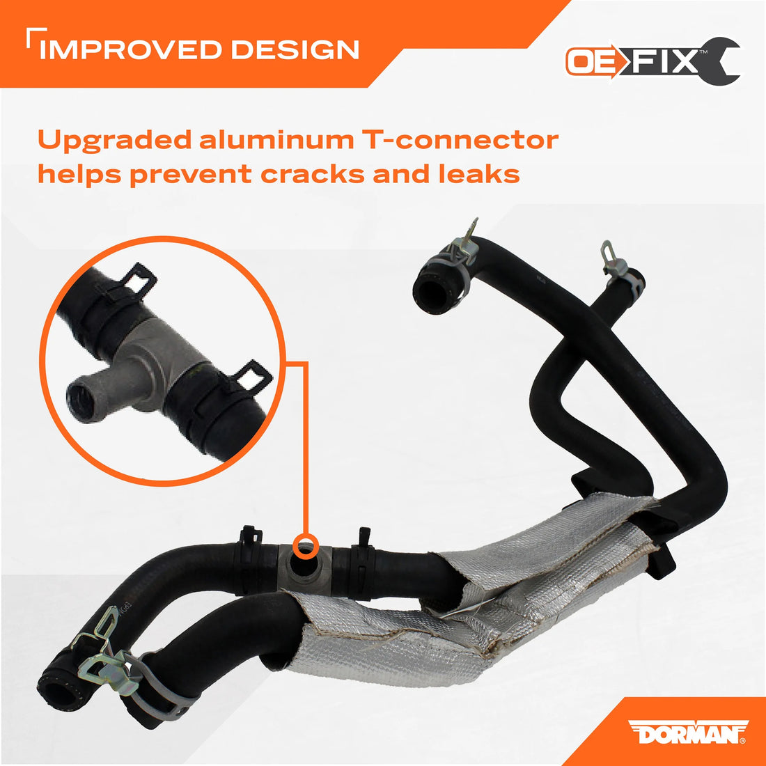 Dorman 626-920 2013-2019 Ford Police Interceptor Utility HVAC Heater Hose Assembly