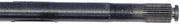 Dorman 630-209A 1987-1989 Ford LTD Crown Victoria Drive Axle Shaft