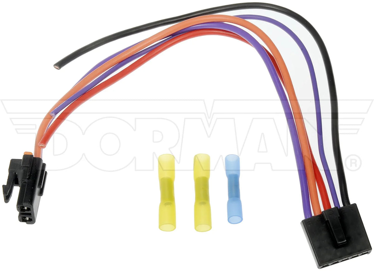 Dorman 645-512 2014-2015 Chevrolet Impala Limited HVAC Blower Motor Resistor Connector