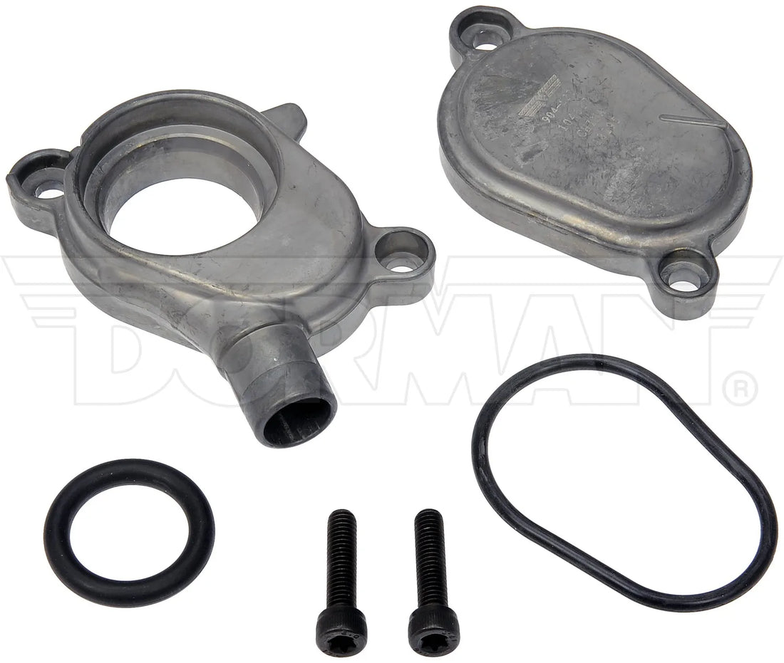 Dorman 904-538 2004-2010 Ford E-450 Super Duty Engine Oil Cooler Coolant Water Outlet