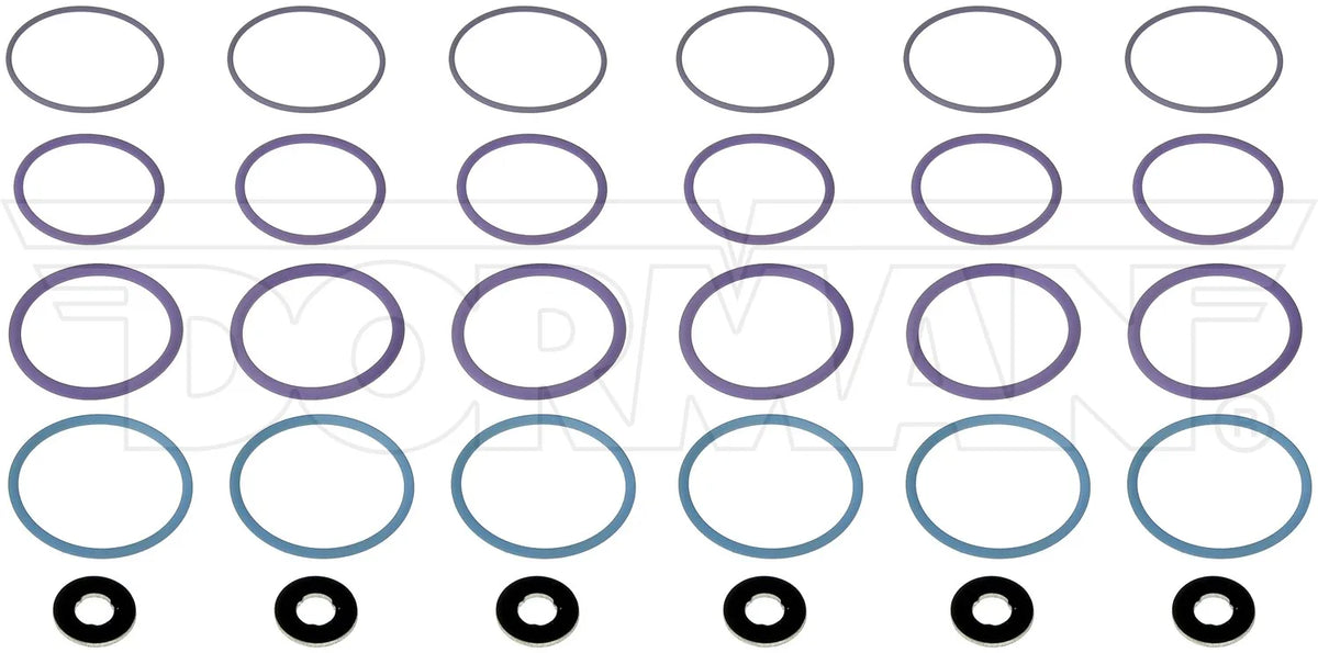 Dorman 904-8040 2008-2018 Volvo VNM Fuel Injector O-Ring Kit