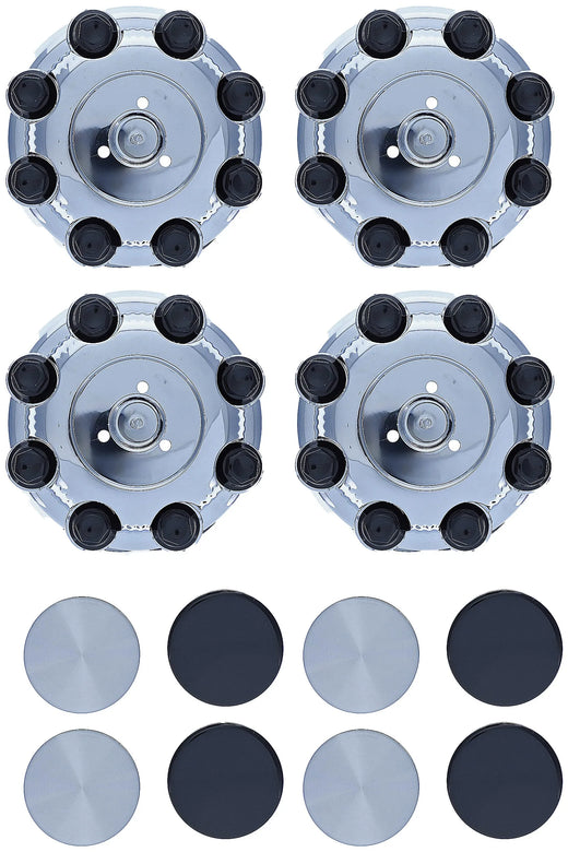 Dorman 909-002KT Center Wheel Cap Kit Chrome