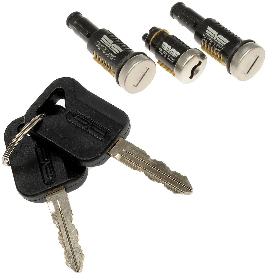 Dorman 924-5531 2004-2017 Volvo VNL Vehicle Lock Cylinder Kit