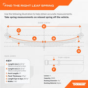 Dorman 929-1023 Leaf Spring Assembly