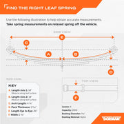 Dorman 929-1031 Leaf Spring Assembly