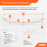 Dorman 929-1034 Leaf Spring Assembly