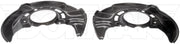 Dorman 947-008 2009-2013 Toyota Corolla Brake Dust Shield