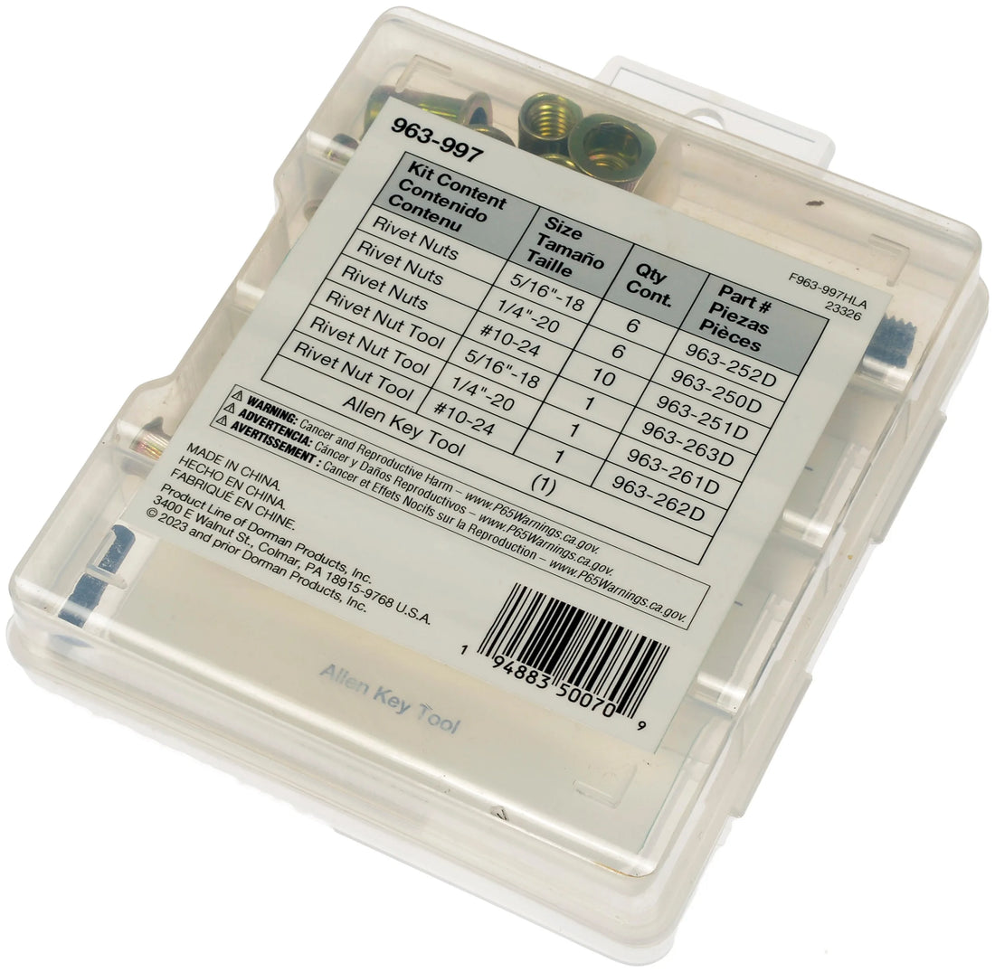 Dorman 963-997 Rivet Nut Tool Kit