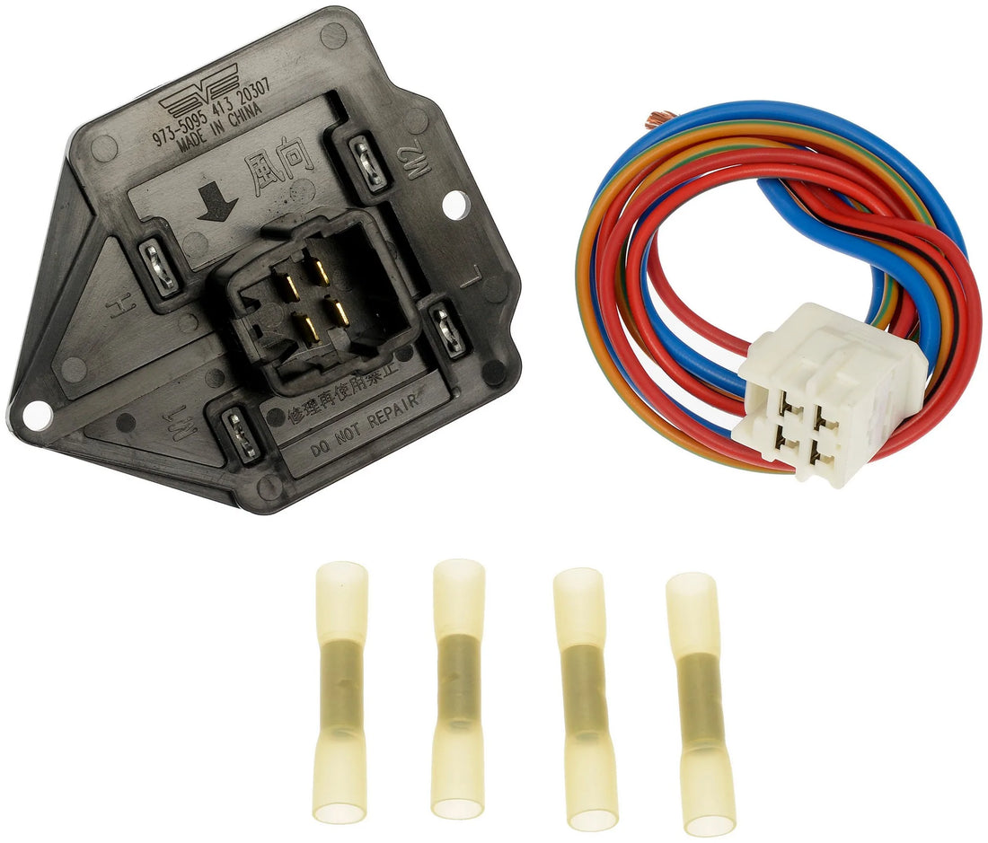 Dorman 973-5095 2006-2010 Hino 258LP HVAC Blower Motor Resistor Kit