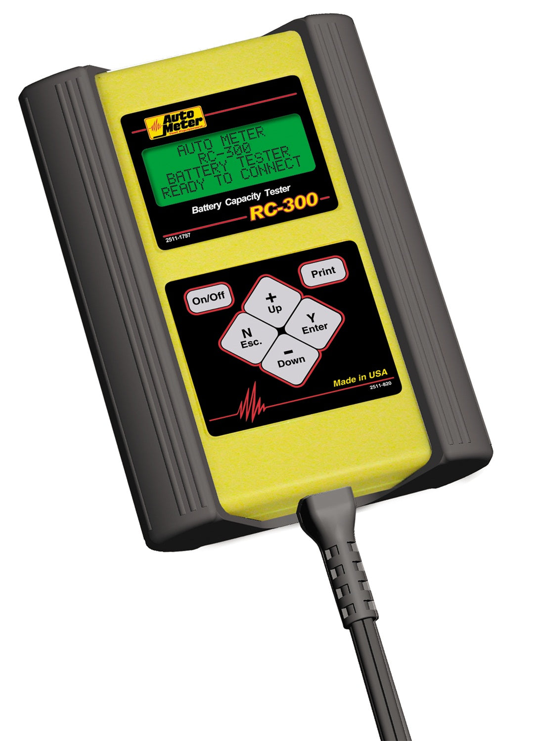 AutoMeter RC-300 - 4-50AH BATTERY CAPACITY TESTER, HANDHELD 3
