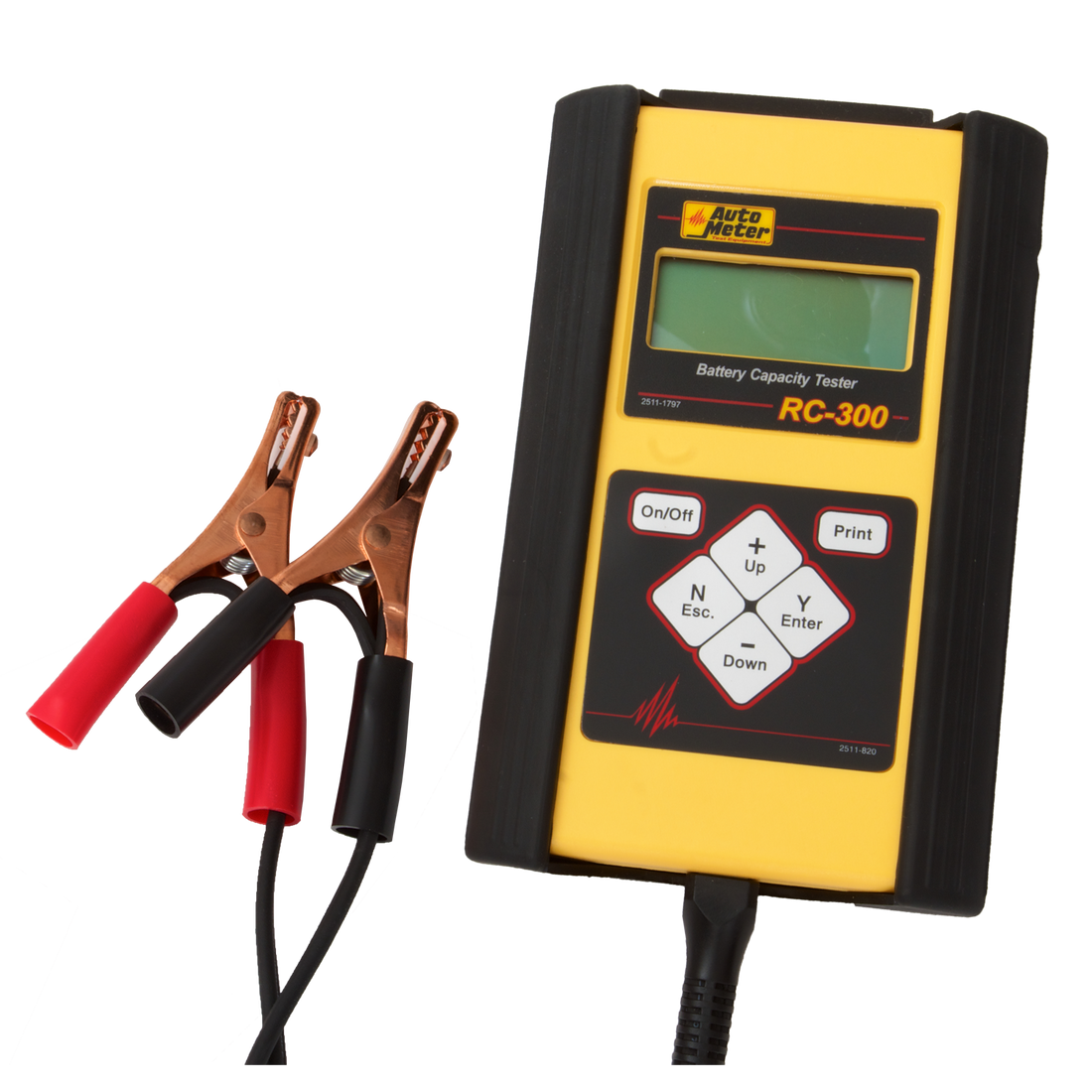 AutoMeter RC-300 - 4-50AH BATTERY CAPACITY TESTER, HANDHELD 5