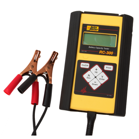 AutoMeter RC-300 - 4-50AH BATTERY CAPACITY TESTER, HANDHELD 5