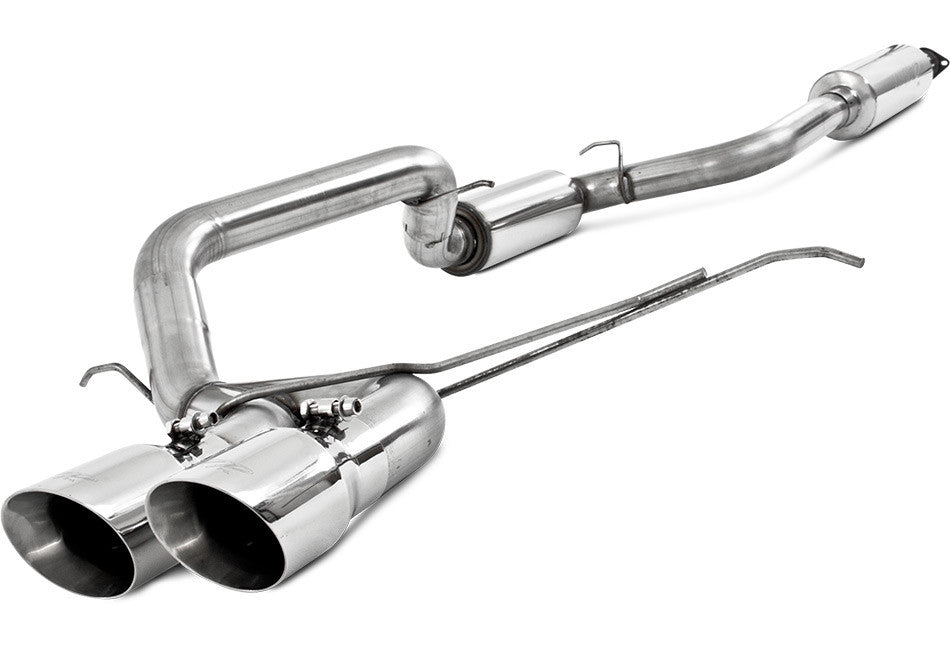 MBRP S4200AL - Aluminized Steel 3 Inch Cat Back Exhaust System Dual Center Outlet For 13-18 Ford Focus ST 2.0L EcoBoost MBRP