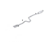 MBRP S4202409 - 3 Cat Back Exhaust System Dual Outlet For 14-19 Ford Fiesta 1.6L EcoBoost T409 Stainless Steel MBRP