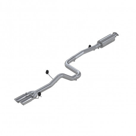 MBRP S4202AL - 3 Inch Cat Back Exhaust System Dual Outlet For 14-19 Ford Fiesta 1.6L EcoBoost Aluminized Steel MBRP