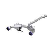 MBRP S43023BE Armor Pro T304 Stainless Steel 3 Inch Cat-Back Dual Split Rear with Burnt End Tips