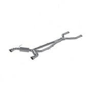 MBRP S4400304 - 3 Inch Cat Back Exhaust System Dual Rear For 16-24 Infiniti Q50 3.0L RWD/AWD T304 Stainless Steel MBRP