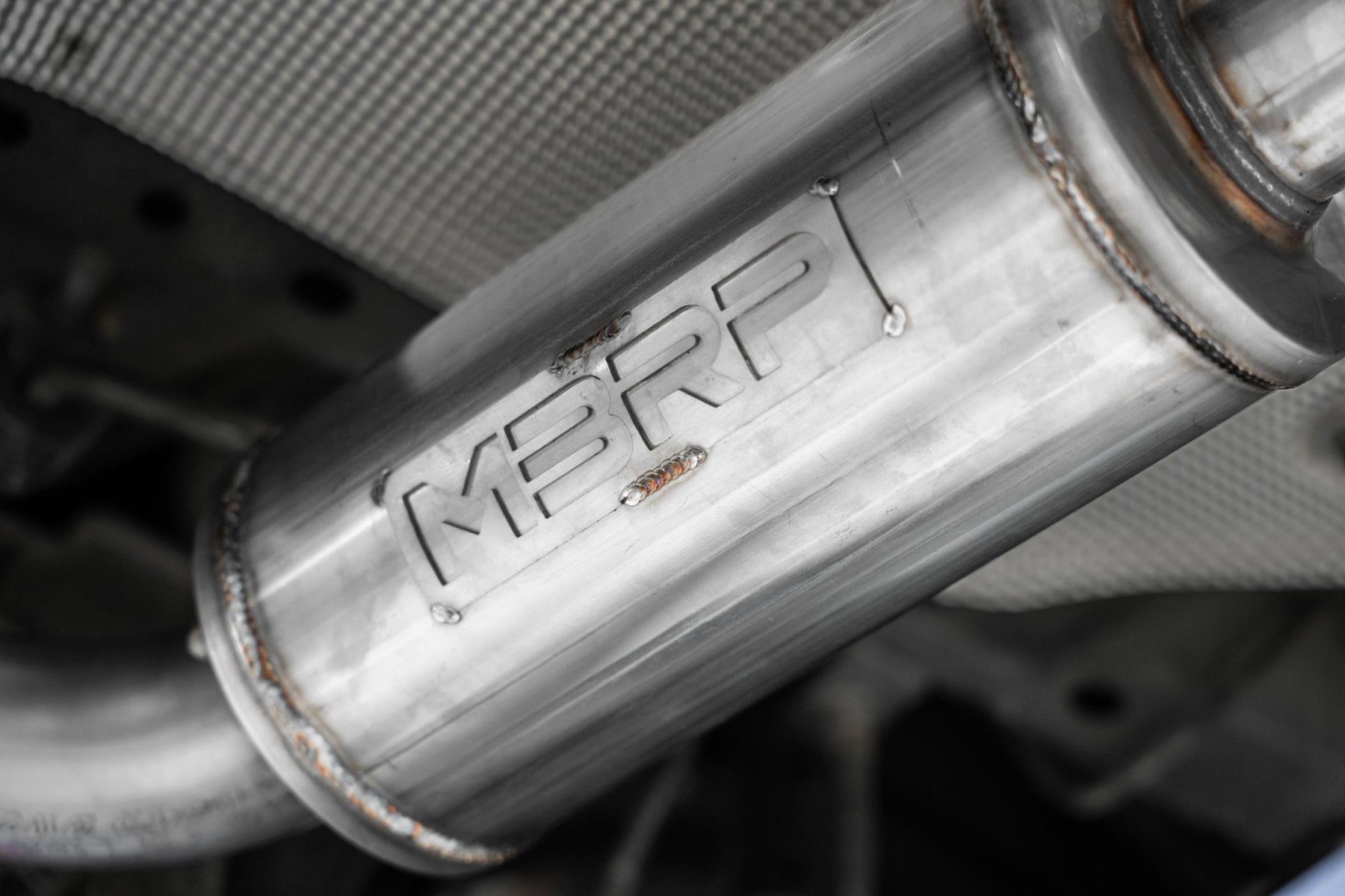 MBRP S4450304 Armor Pro T304 Stainless Steel 2.5 Inch Axle-Back Dual Split Rear Street Profile