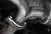 MBRP S4450304 Armor Pro T304 Stainless Steel 2.5 Inch Axle-Back Dual Split Rear Street Profile
