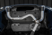 MBRP S45003CF - 2017-2021 BMW M240i 3.0L 3.0 Inch Axle-Back Dual Rear Exit T304 Stainless Steel with Carbon Fiber Tips MBRP