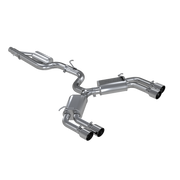 MBRP S4601304 - Audi 3 Inch Cat back Dual Rear Armor Pro Series For 15-20 Audi S3 MBRP