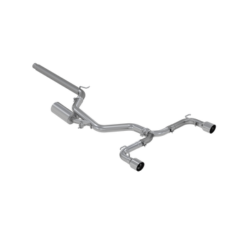 MBRP S4606304 - 2015-2021 Volkswagen Golf Armor Pro Series 3 Inch Cat Back Dual Split Rear Exit T304 Stainless Steel Exhaust System MBRP 1