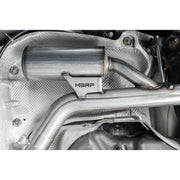 MBRP S46063CF - 2015-2021 Volkswagen Golf Armor Pro Series 3 Inch Cat Back Dual Split Rear Exit T304 Stainless Steel with Carbon Fiber Tips Exhaust System MBRP 2