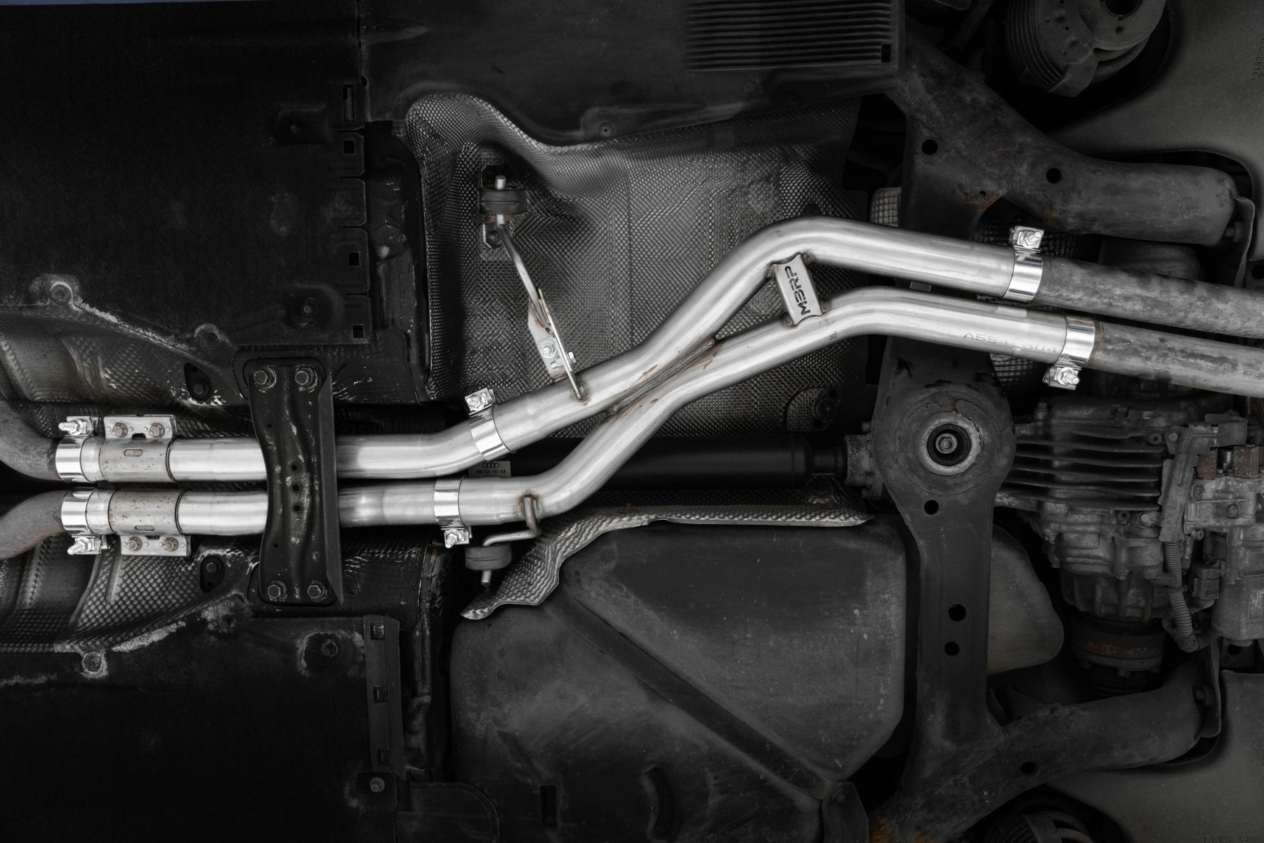 MBRP S4611304 - 2010-2016 Audi S4/ S5 3.0 TFSI B8/ B8.5 T304 Stainless Steel 2.25 Inch Muffler Bypass MBRP
