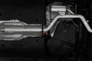 MBRP S4615304 - 2022-Up Volkswagen Jetta GLI 2.0 TSI T304 Stainless Steel 3 Inch Cat-Back 2.5 Inch Dual Split Rear Street Profile MBRP 2