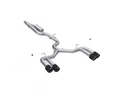 MBRP S46203CF - 2022-Up Audi S3 Armor Pro 3 Inch Cat-Back Exhaust System with Quad Carbon Fiber Tips, Valve Delete MBRP
